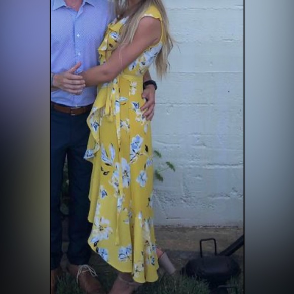 Donna Morgan/Nordstrom Yellow Dress - Picture 2 of 5